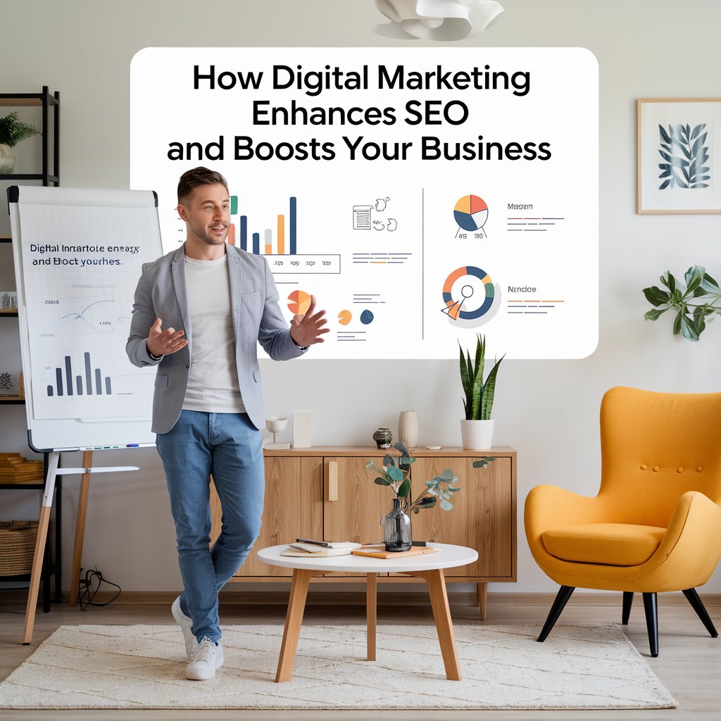 How Digital Marketing Enhances SEO and Boost your Business