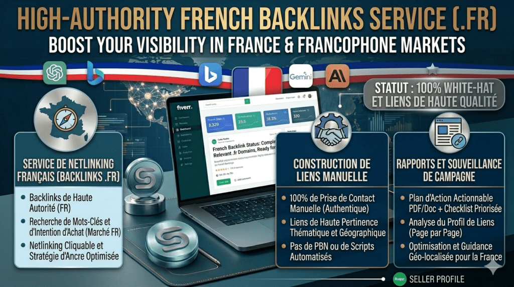 French Backlinks Service