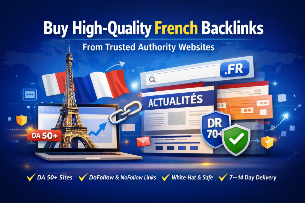 Buy High-Quality French Backlinks