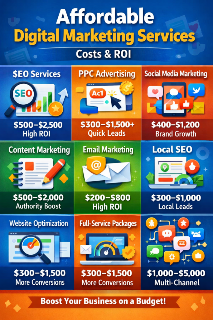 Affordable Digital Marketing Services